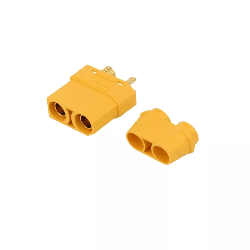 Female XT90 2-pole DC power supply connector