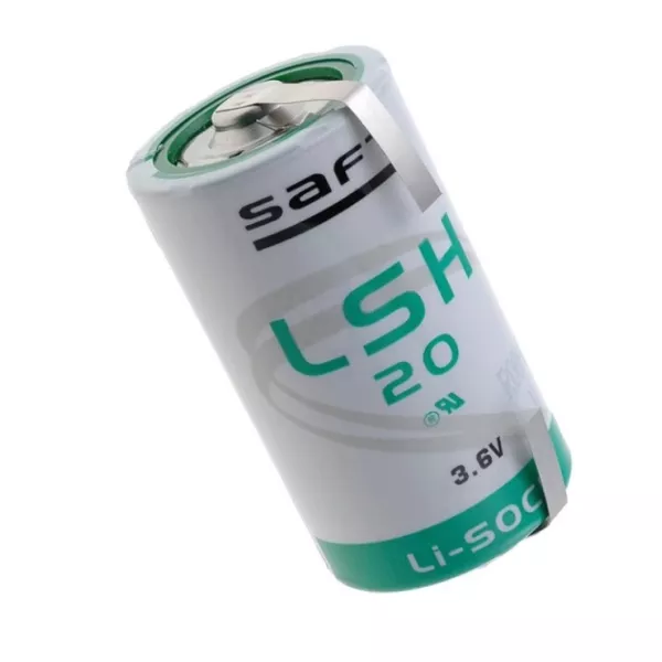 D 3.6V 13A lithium battery with LSH20 high discharge terminals