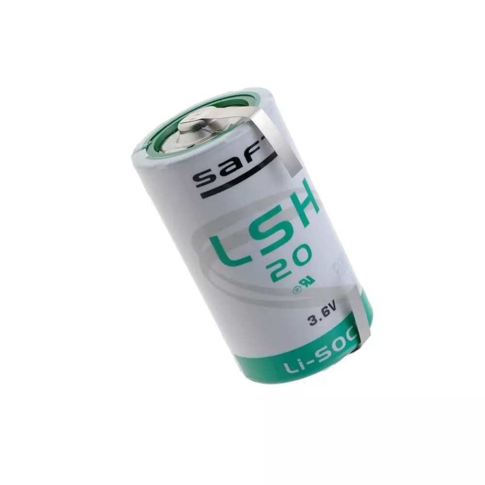 D 3.6V 13A lithium battery with LSH20 high discharge terminals