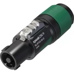 Speakon NL4FXX-W-S Neutrik 4-pole male connector