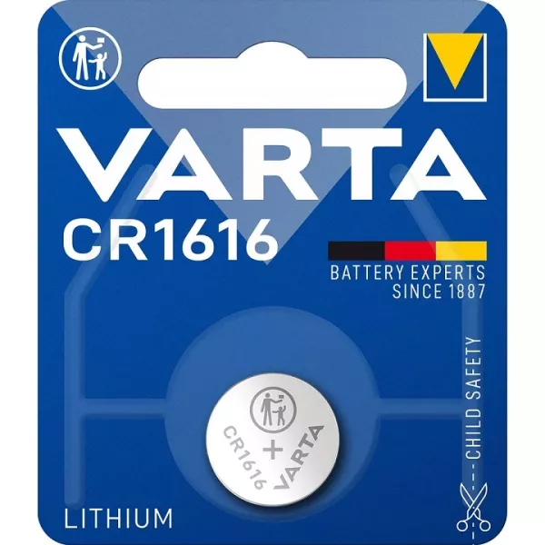 Batteria CR1616 3V al litio Varta 6616 101 401