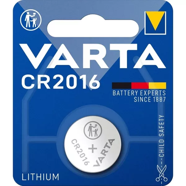 Batteria CR2016 3V al litio Varta 6016 101 401