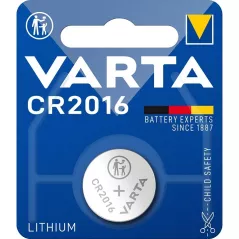 Batteria CR2016 3V al litio Varta 6016 101 401