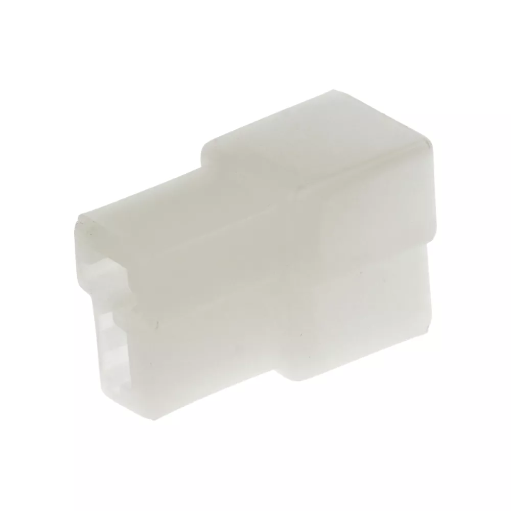 2-pole female faston connector shell