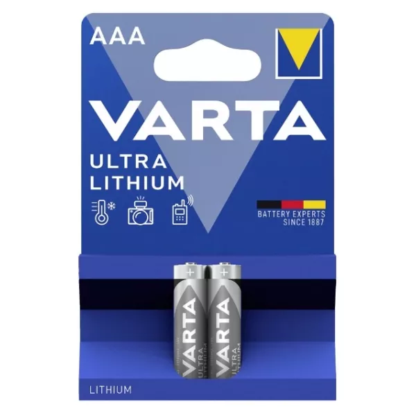 Varta Ultra Lithium AAA 1.5V lithium battery 6103301402
