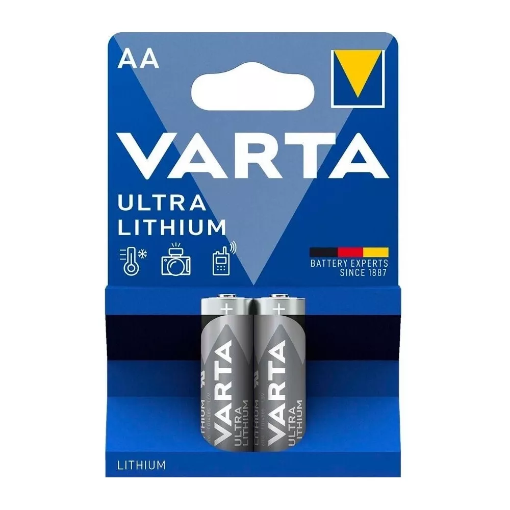 Varta Ultra Lithium AA 1.5V lithium battery 6103 301 402
