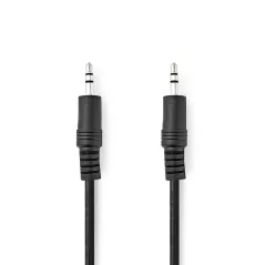 3.5mm stereo jack audio cable male - male 1m
