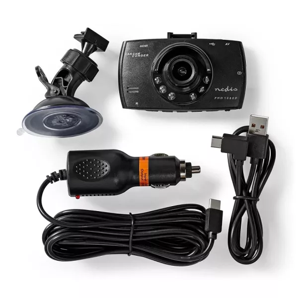 Dash cam HD 1080p da macchina con display