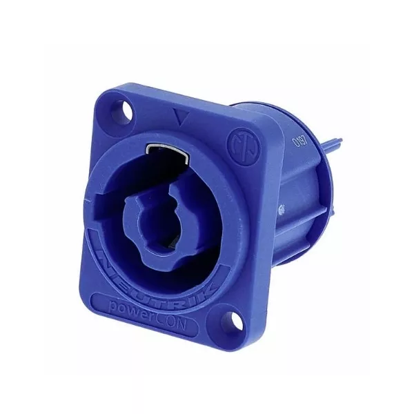 Neutrik blue 20A powercon socket for NAC3MPXXA panel