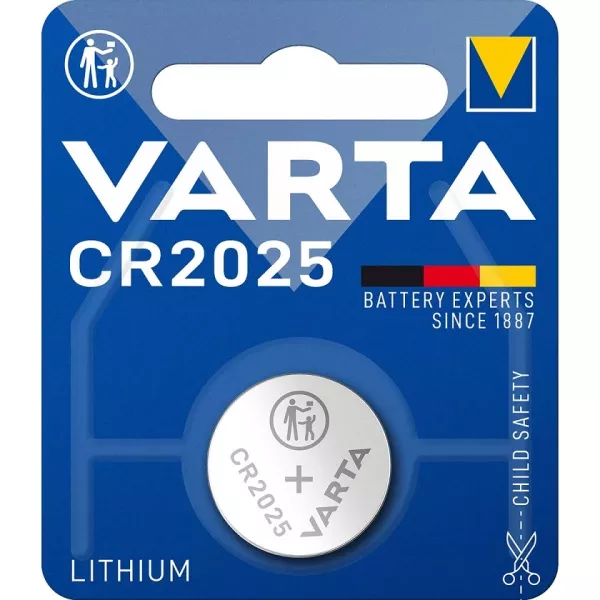 Batteria CR2025 3V al litio Varta 6025 101 401