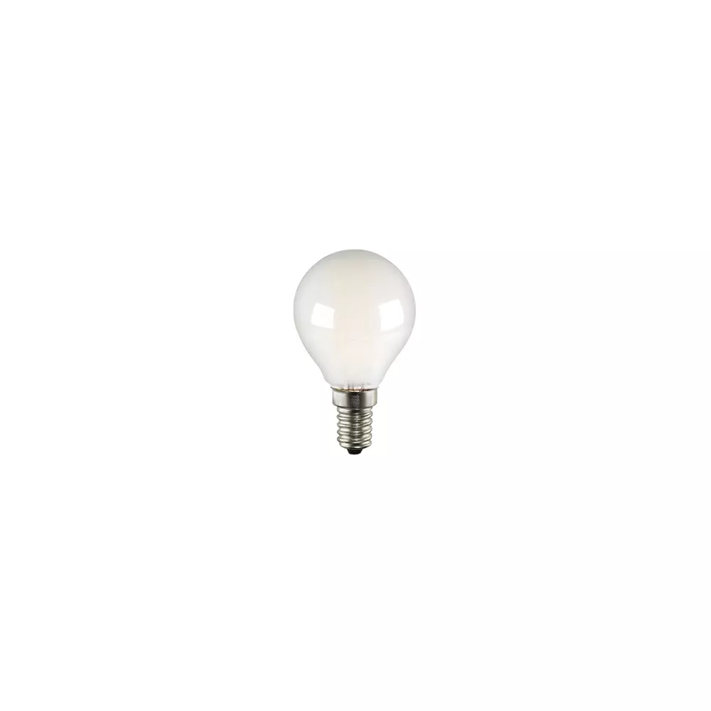 7W E14 filament LED lamp, natural white