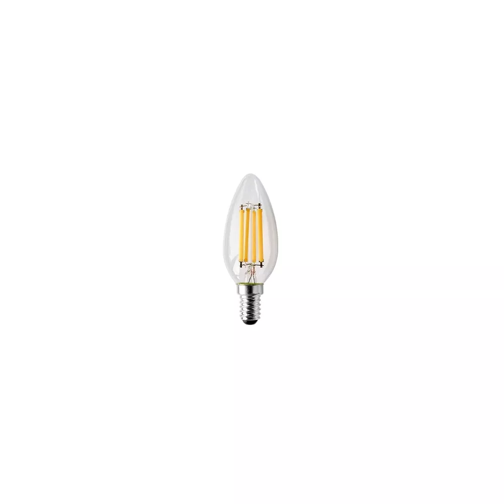 4W E14 olive filament LED lamp natural white