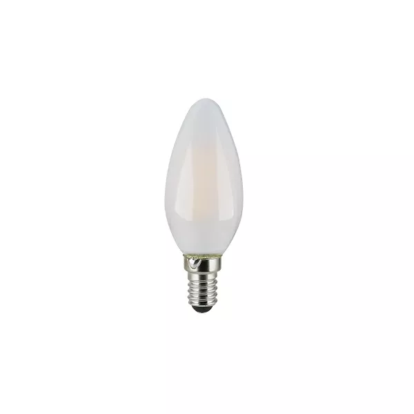 Lampada LED filamento oliva 7W E14 luce naturale