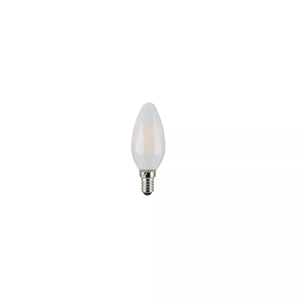 7W E14 olive filament LED lamp natural white