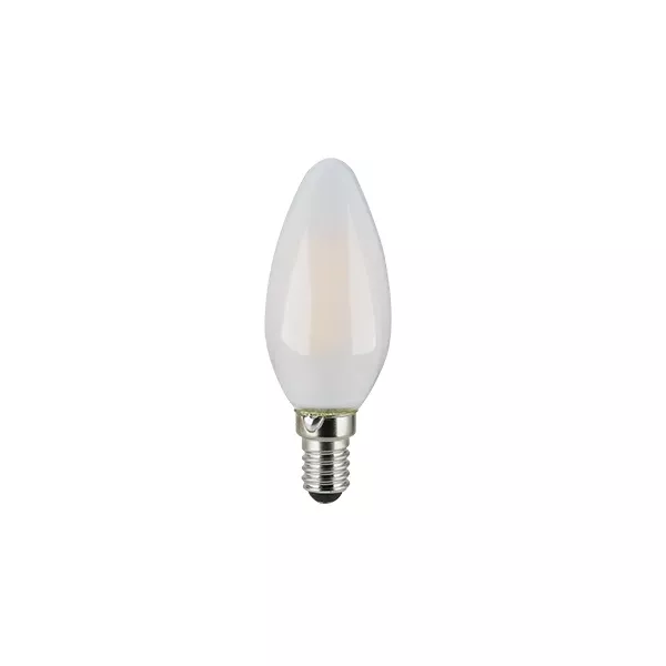 Lampada LED filamento oliva 7W E14 luce calda