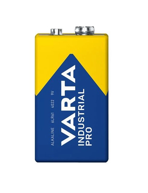 Batteria 9V Varta Industrial Pro