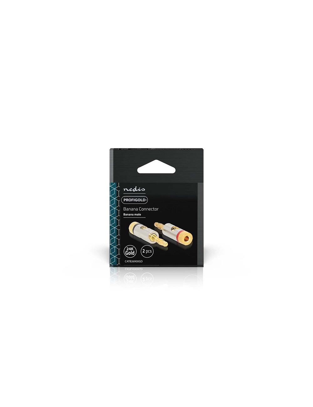 4mm gold screw banana plugs