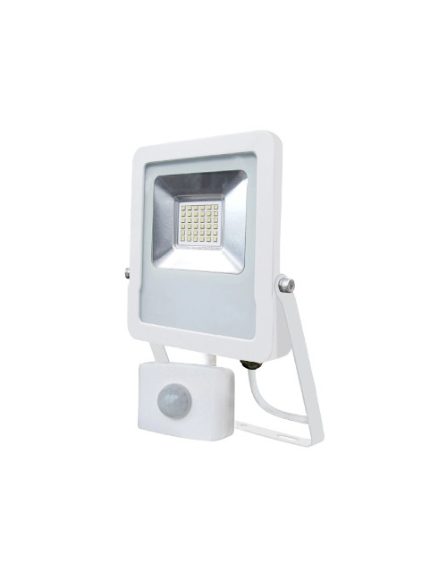 30W natural white outdoor LED spotlight with PIR