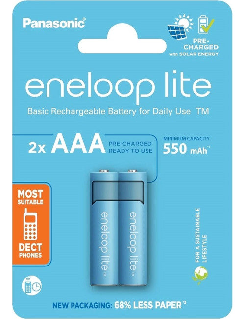 Batterie Eneloop AAA NiMh 1.2V 550mA BK-4LCCE/2BE