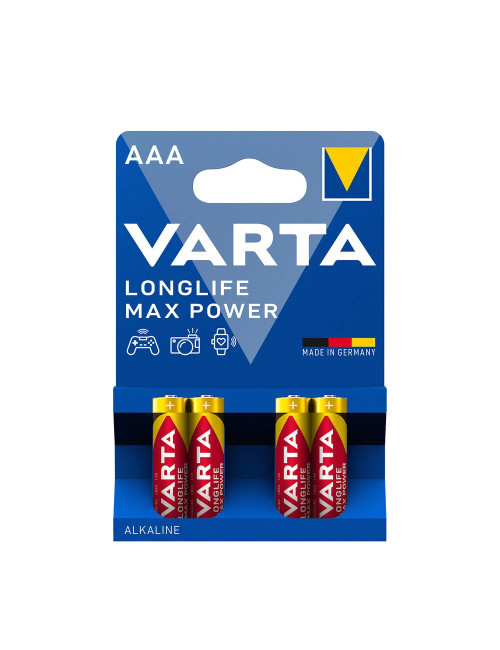 AAA Alkaline Battery Varta 1.5V maxpower 4703 101 404