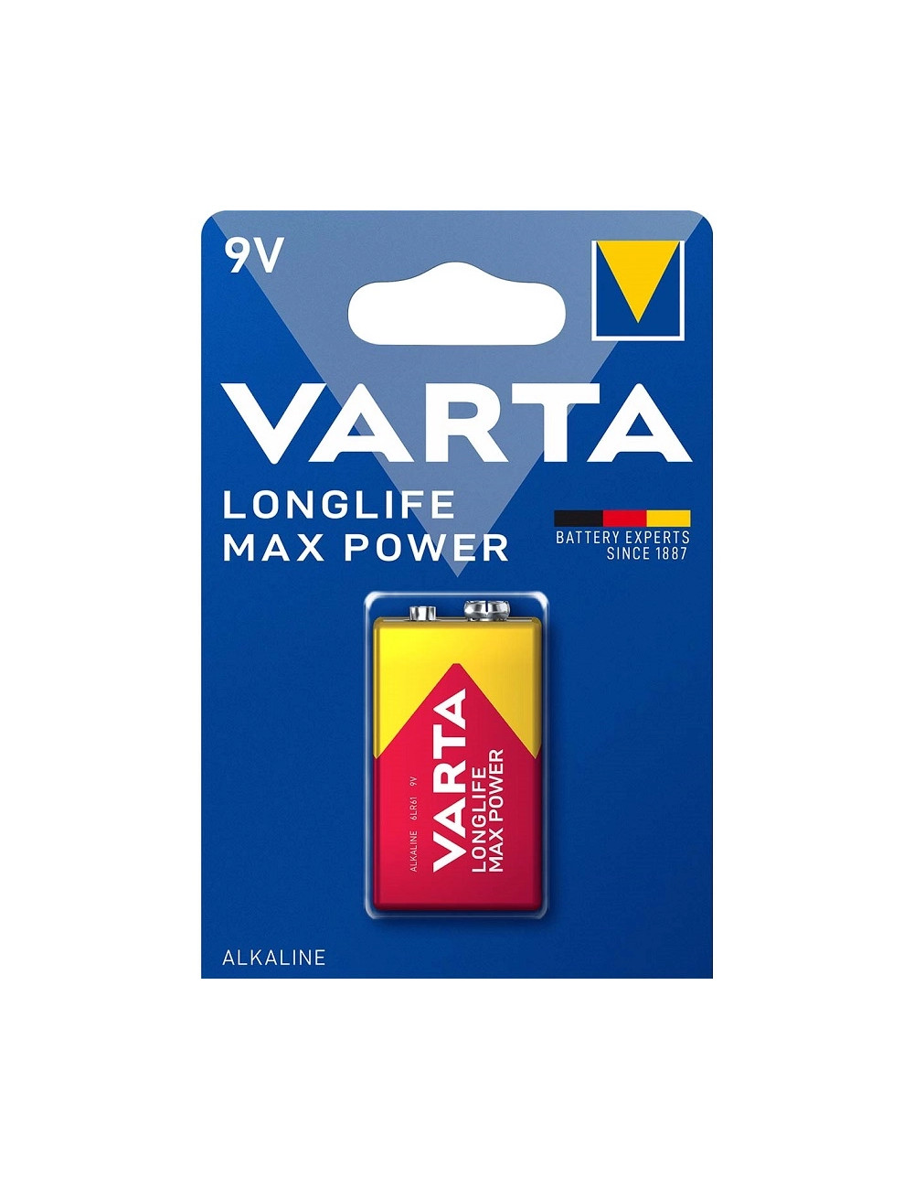 9V Batteria alcalina Varta Max Power 4722 101 401