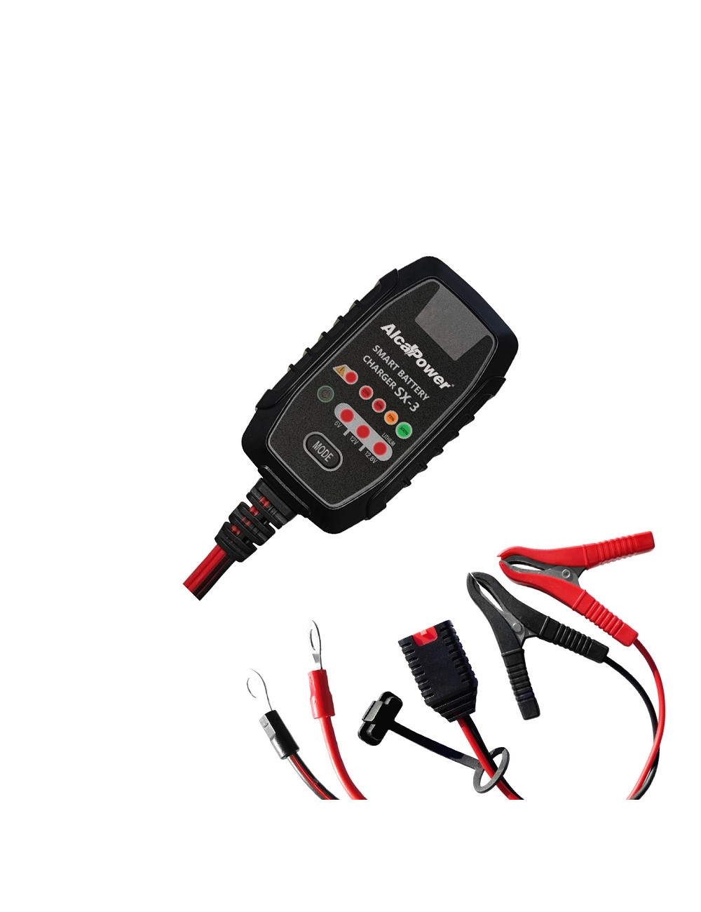 Professional 6-12V lead battery charger SX3