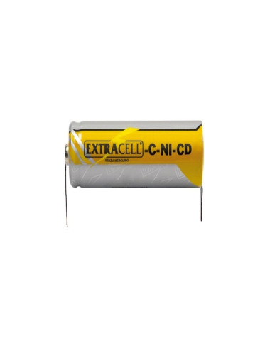 Batteria C NiCd 1.2V 2.5A con terminali