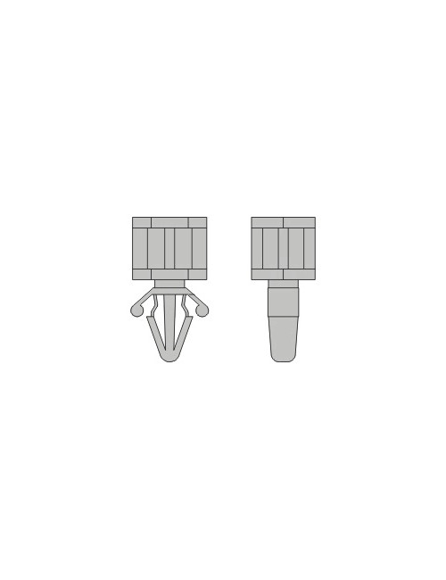 Non-threaded PCB spacer