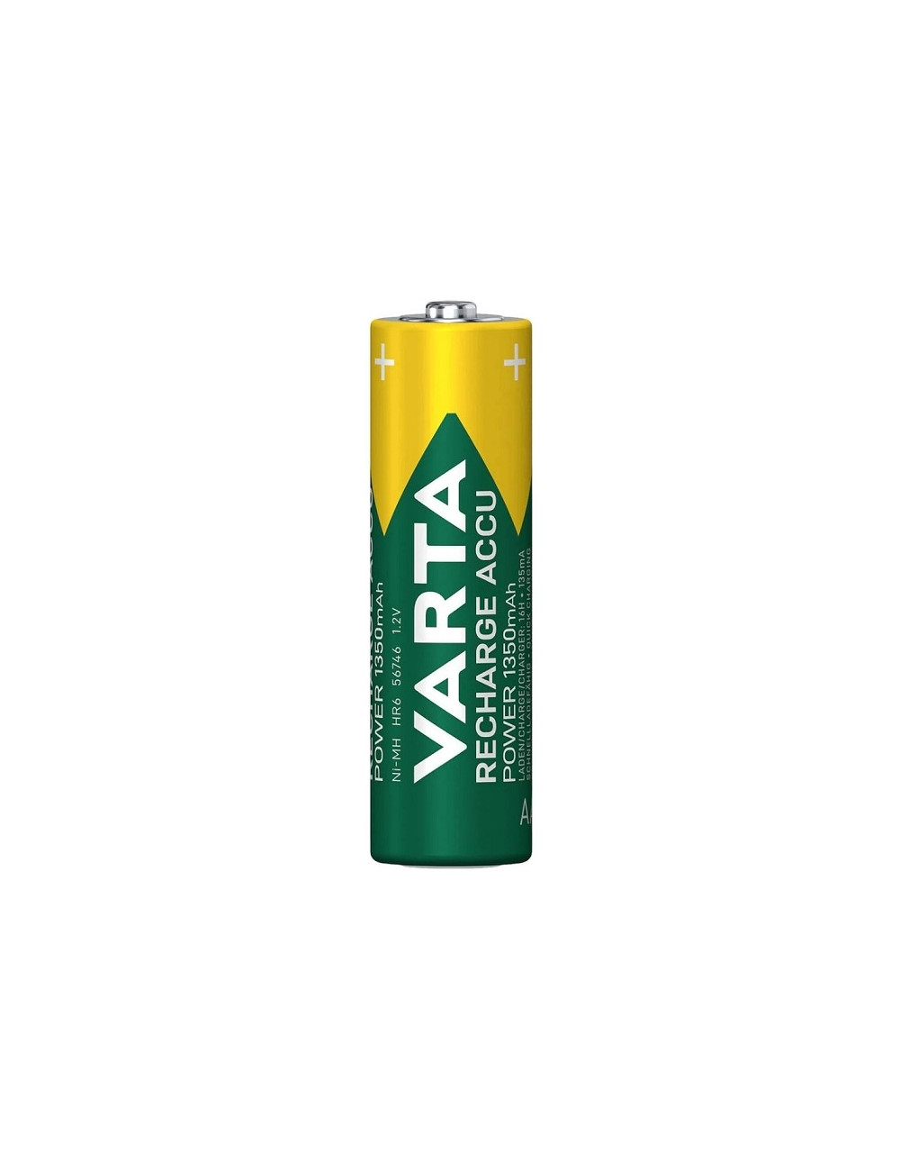 AA rechargeable battery NiMh 1.2V 1.35A Varta 56746101404