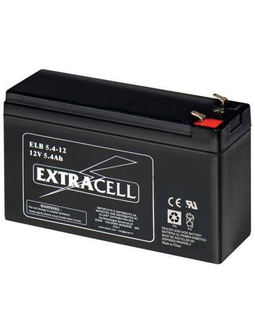 Batteria al piombo 12V 5.4Ah slim - Extracell