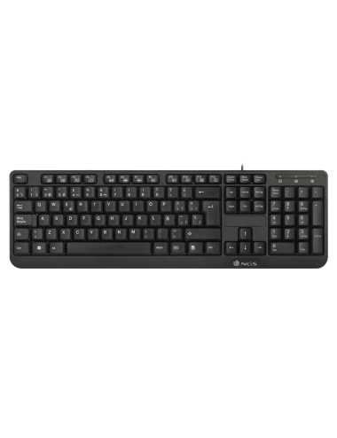 Tastiera USB con layout italiano nera - NGS