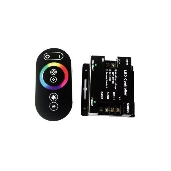 Centralina RGB touch 18 funzioni per striscia LED