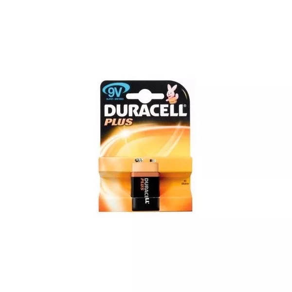 9V Alcalina Duracell Plus