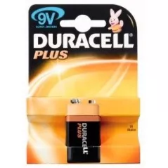 9V Alcalina Duracell Plus