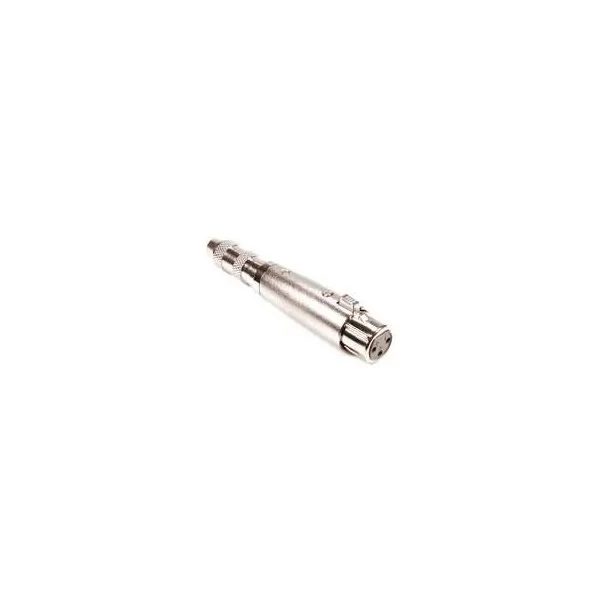 Adattatore XLR femmina JACK 6.3mm mono femmina