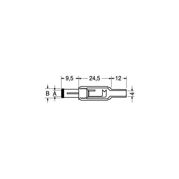 Presa DC 9.5x4.3mm