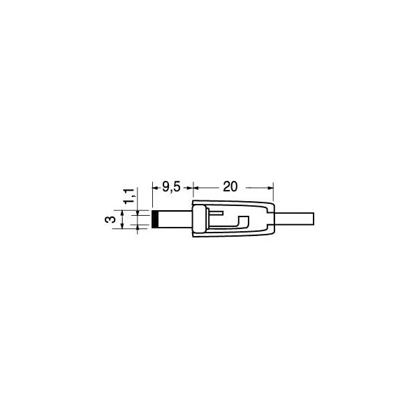 Presa DC 3.0x1.1mm