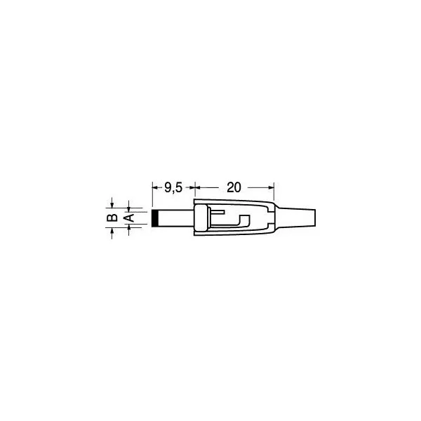 Presa DC 2.5x0.7mm