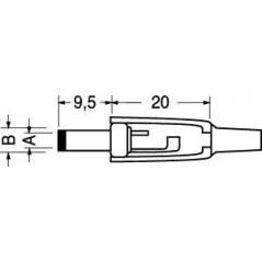 Presa DC 2.5x0.7mm