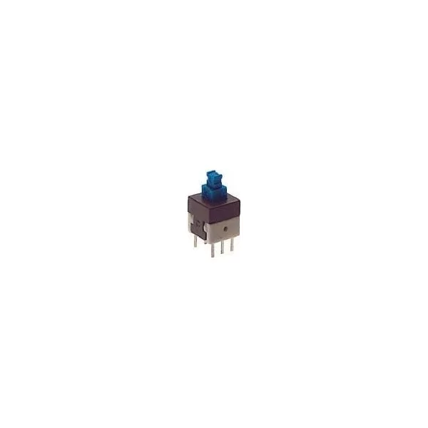 Micropulsante con ritenuta 8x8mm 6 pin