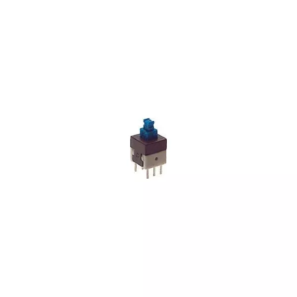 Micropulsante con ritenuta 8x8mm 6 pin