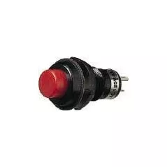 Interruttore a pulsante rosso ON-OFF stabile 1A