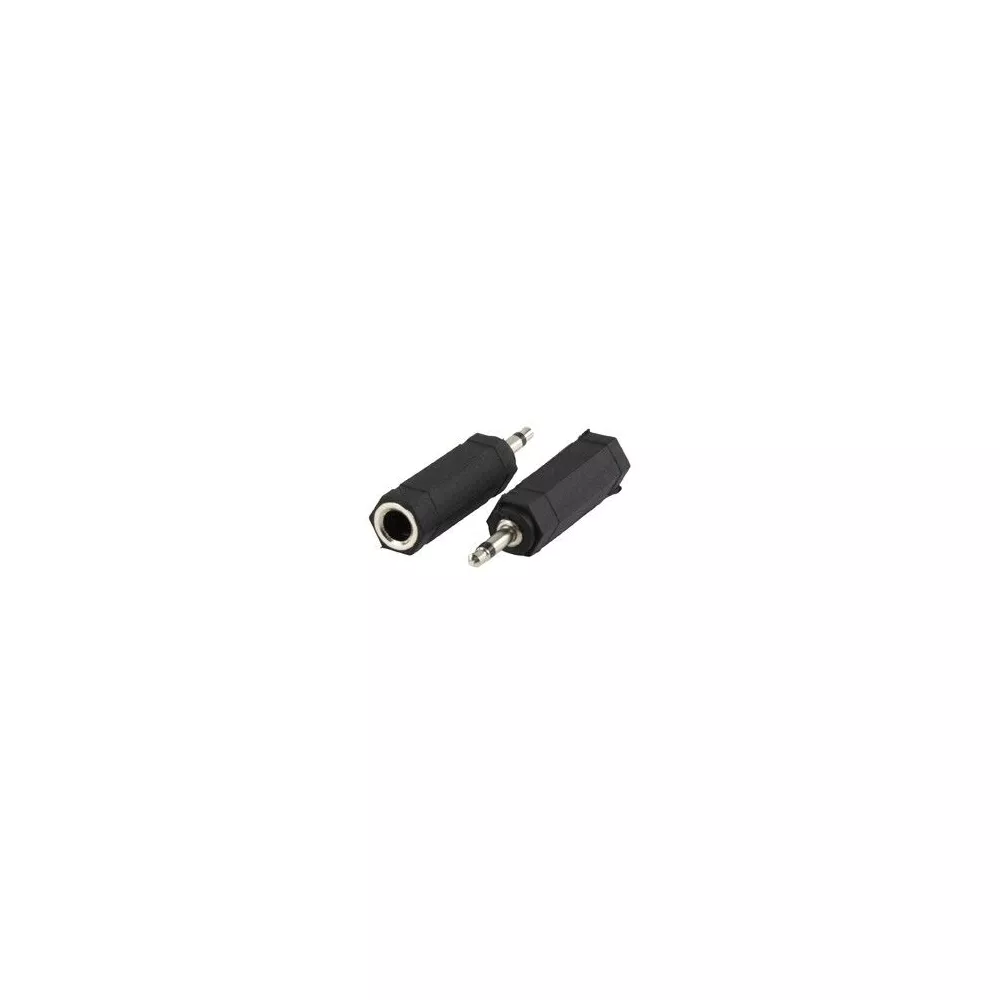 Adattatore Jack spina 3.5mm mono presa 6.3mm mono