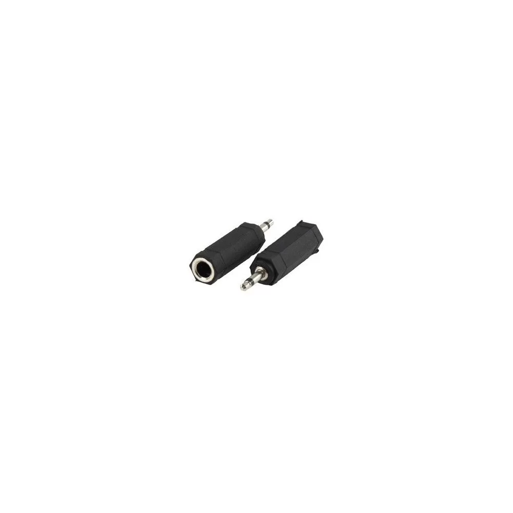 Adattatore Jack spina 3.5mm mono presa 6.3mm mono