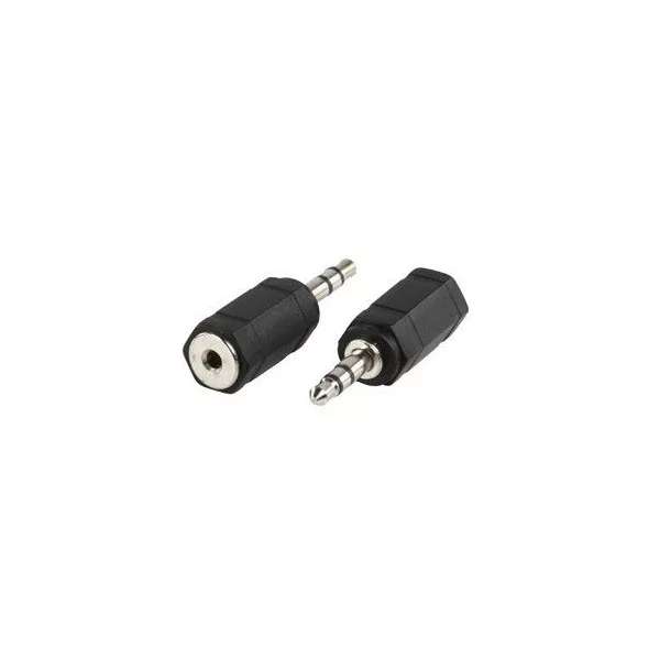 Adattatore jack spina 3.5mm stereo presa 2.5mm stereo