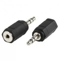 Adattatore jack spina 3.5mm stereo presa 2.5mm stereo