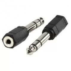 Adattatore jack spina 6.3mm stereo presa 3.5mm stereo