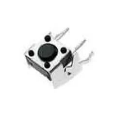 Micropulsante angolato 7x7mm 2 pin H 4.3mm