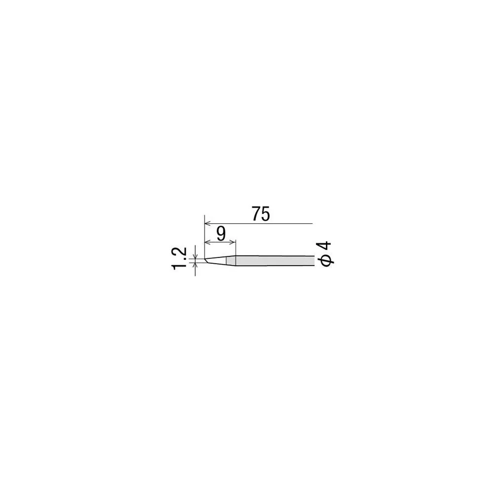 Punta 1.2mm saldatore GOOT KS-40W