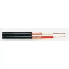 2x0.25mm shielded flat cable